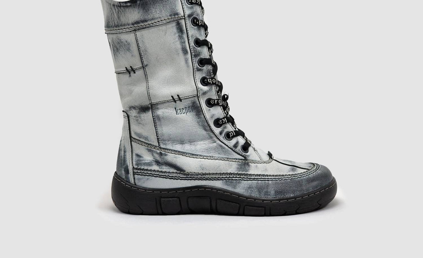 Kcr Group - Women’s Original Tall Thick Zip-Up Leather Boots