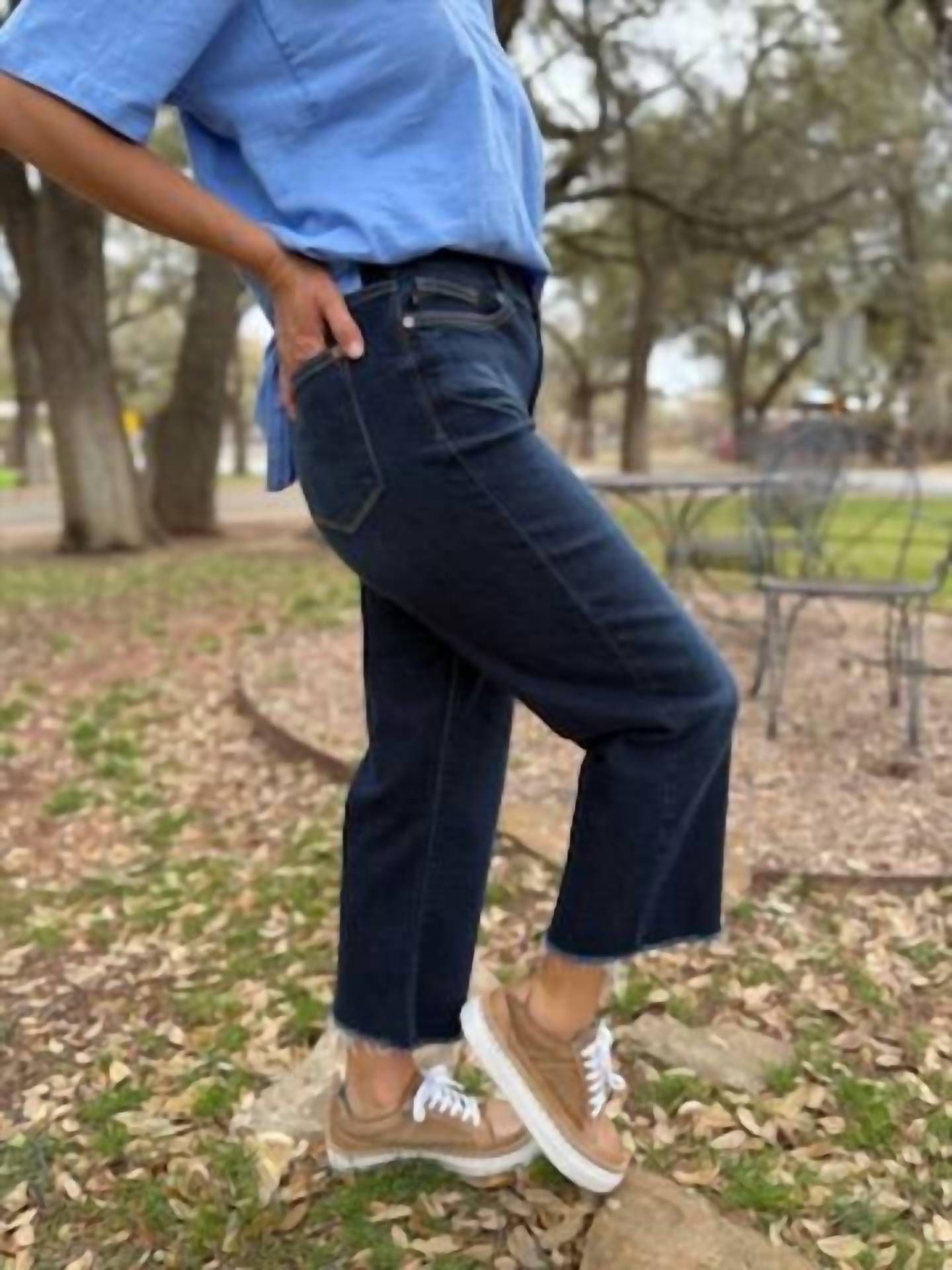 Judy Blue - Women's Wide Leg Crops