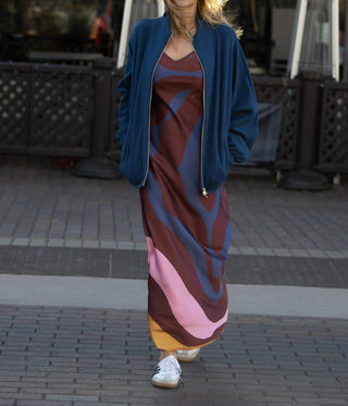 Care Tucker - Lennon Zipslip - Dress Canyon Wind