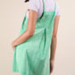 Very J - Mineral Washed Knit Mini Dress with Shorts Inside