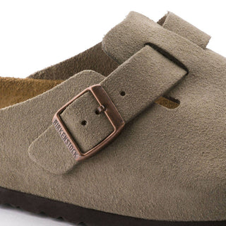 Birkenstock - Women's Boston Suede Soft Footbed Clog