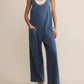Z Supply - Brasilia Jersey Denim Jumpsuit