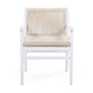 Outdoor Acacia Wood Patio Dining Armchair (Set of 2)