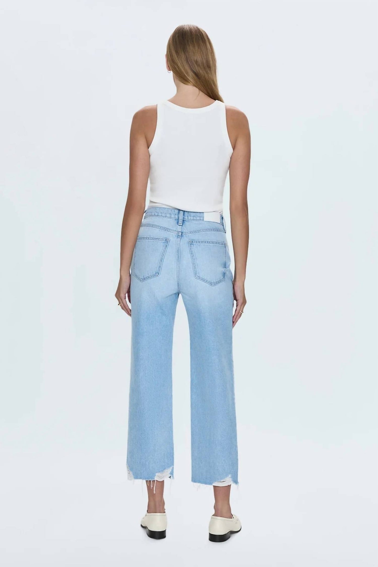 Pistola - Cassie Crop Super High Rise Straight Crop Jeans