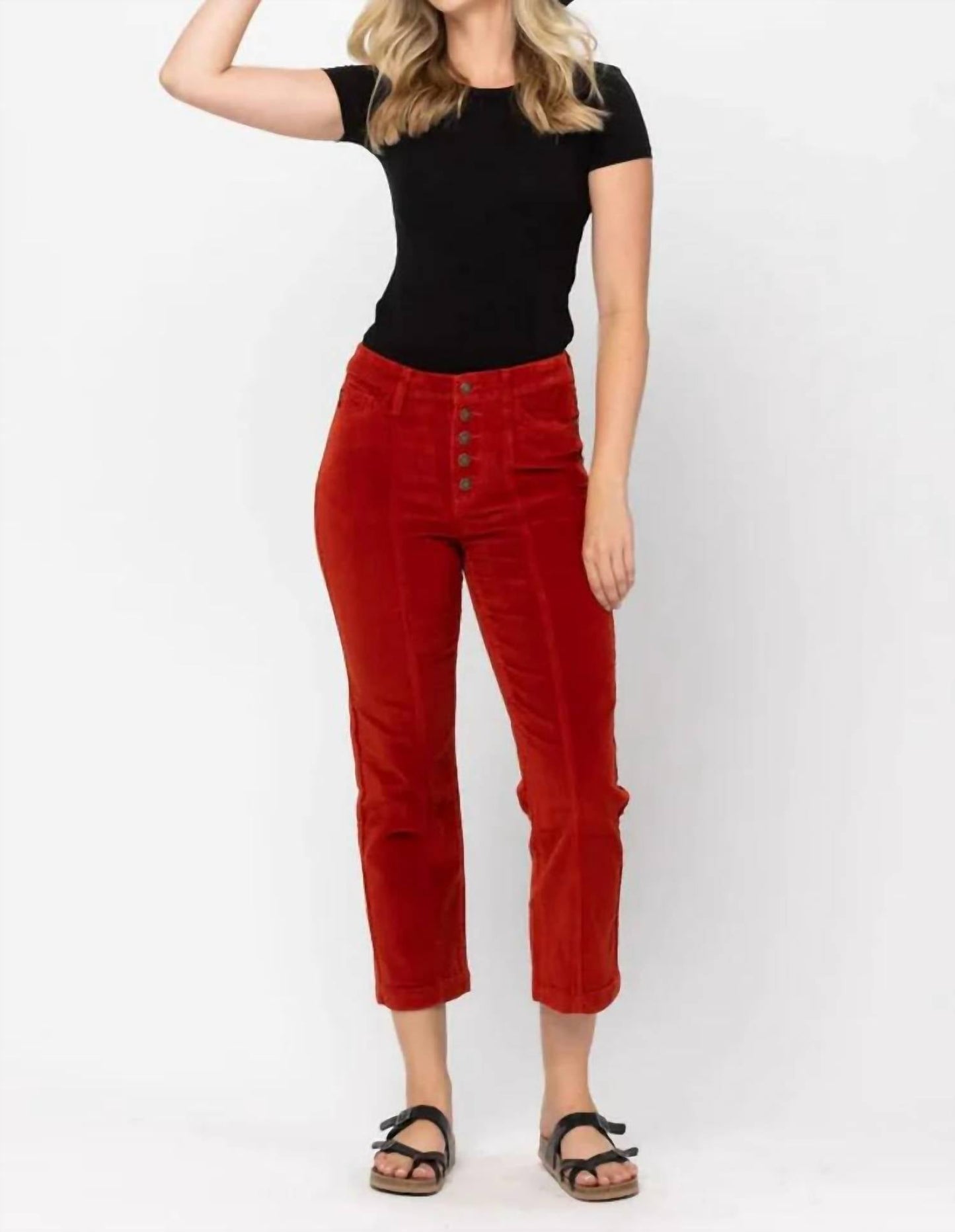 Judy Blue - Corduroy Trouser Pants