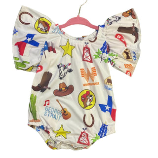 Sassy Kids Palace - Baby Tiny Texas Cutie Romper