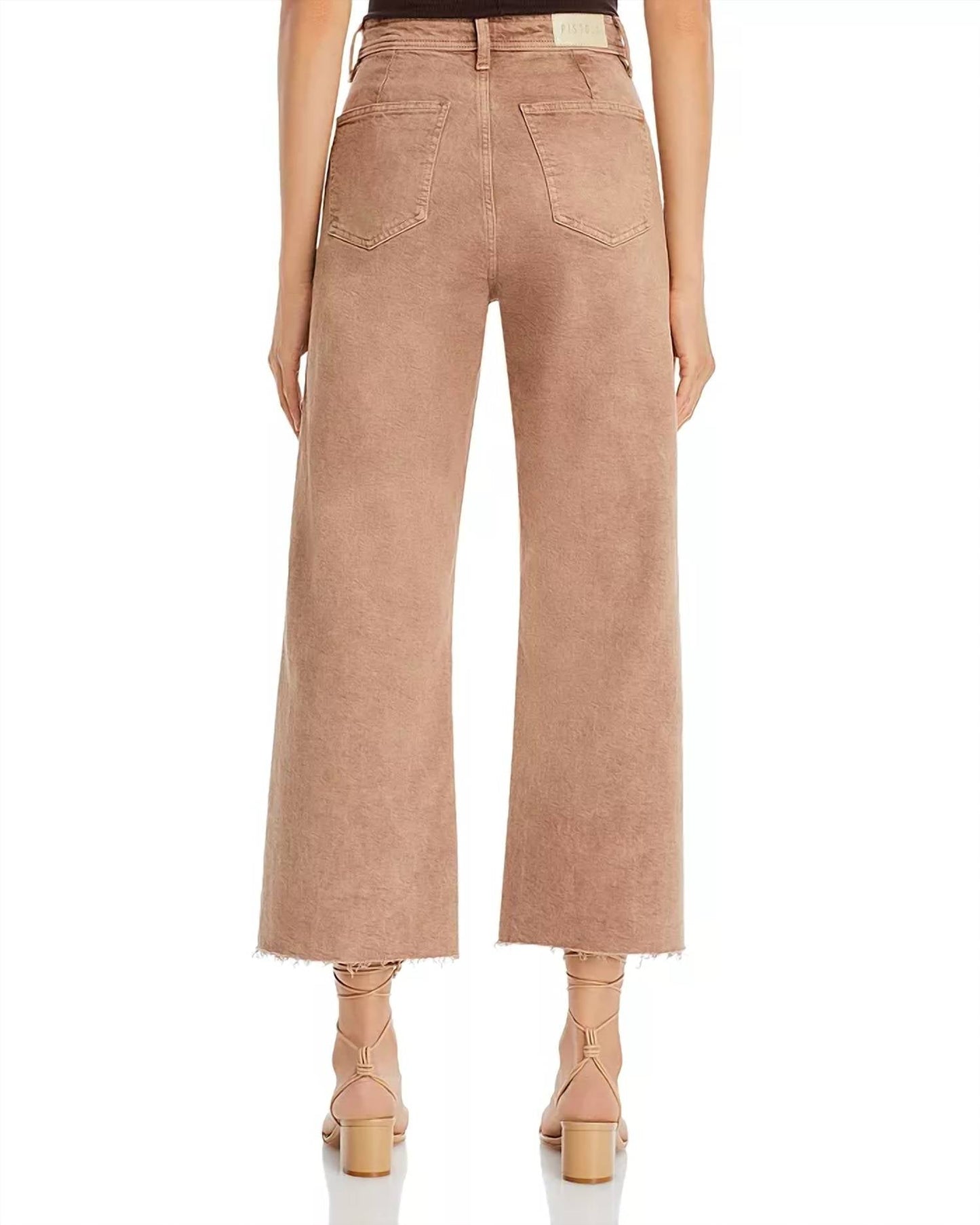 Pistola - Penny High Rise Wide Leg Crop Jeans