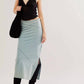 Free People - Muse Moment Mid-Rise Slip Skirt