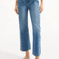 Veronica Beard - Dylan Studded Straight-leg Jean