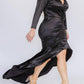 Karen T Design - Deep V Ruched Dress