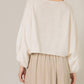 Before You Collection - Cropped Linen Top