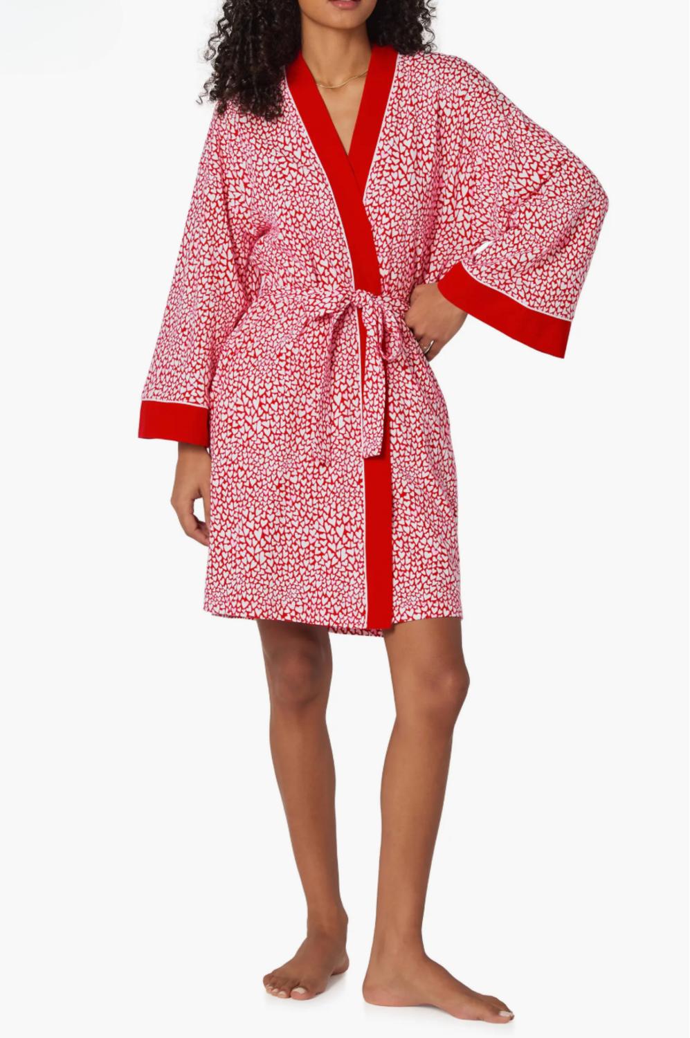 Bedhead Pjs - Bursting With Love Short Robe