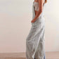 Free People - We The Free Good Luck Striped Overalls