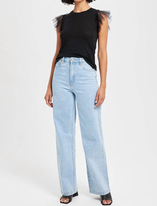 Goldie - Tulle Ruffle Shell Top