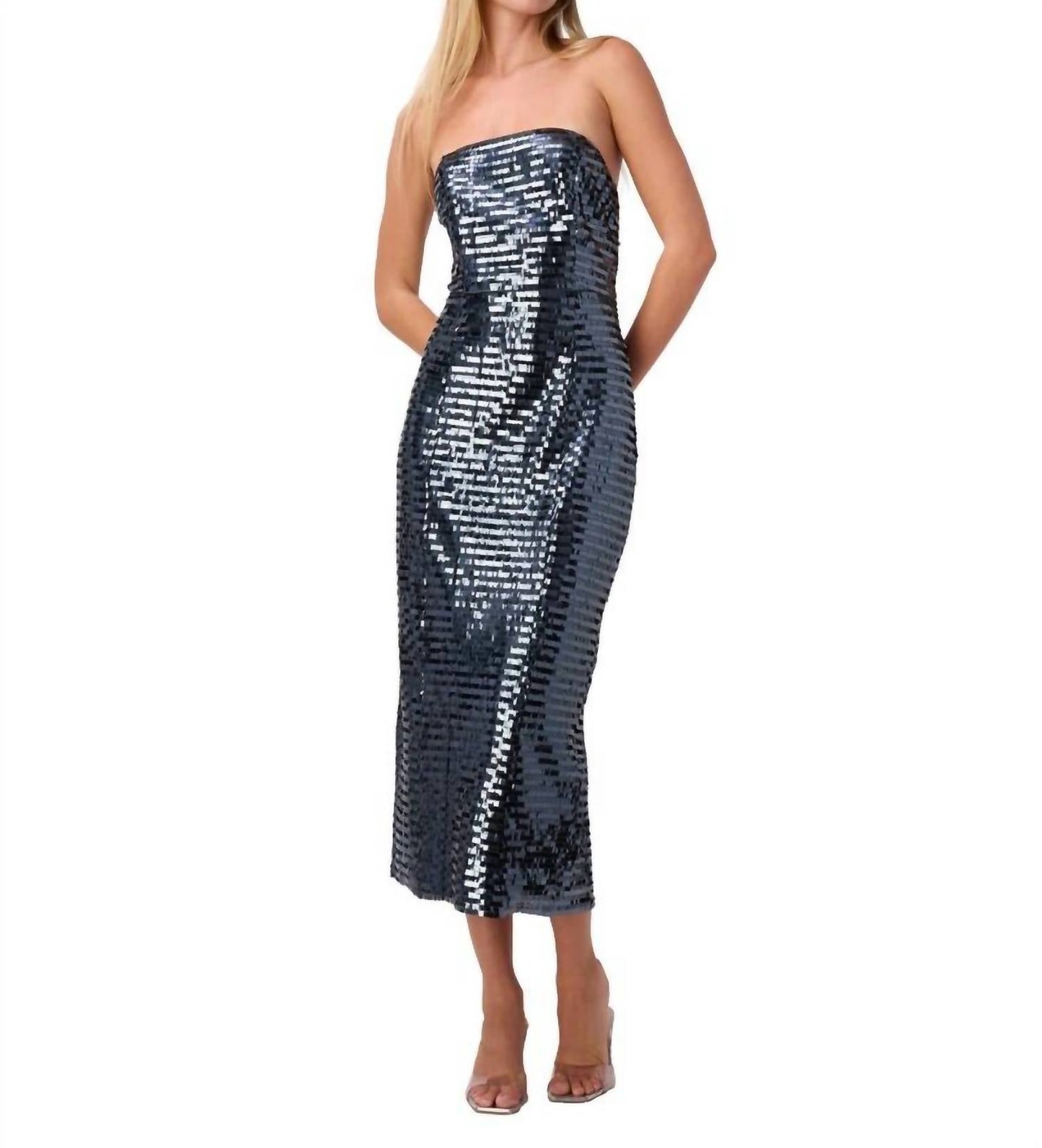 Cami Nyc - Circe Sequin Strapless Dress