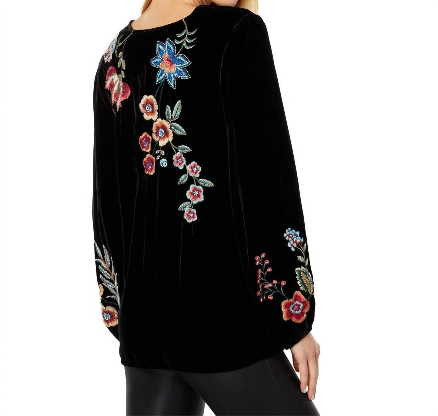 Johnny Was - Ardell Velvet Relaxed Blouse