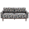 2 Seater Loveseat Sofa With Spacious Seating Area