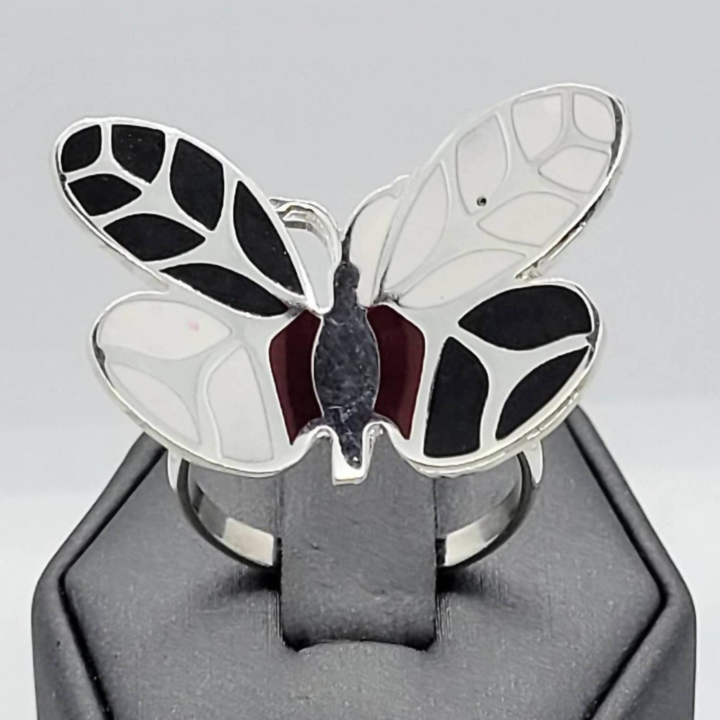 Costello International - Enameled Butterfly Ring