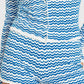 Amanda Uprichard - Breezy Striped Scallop Shorts