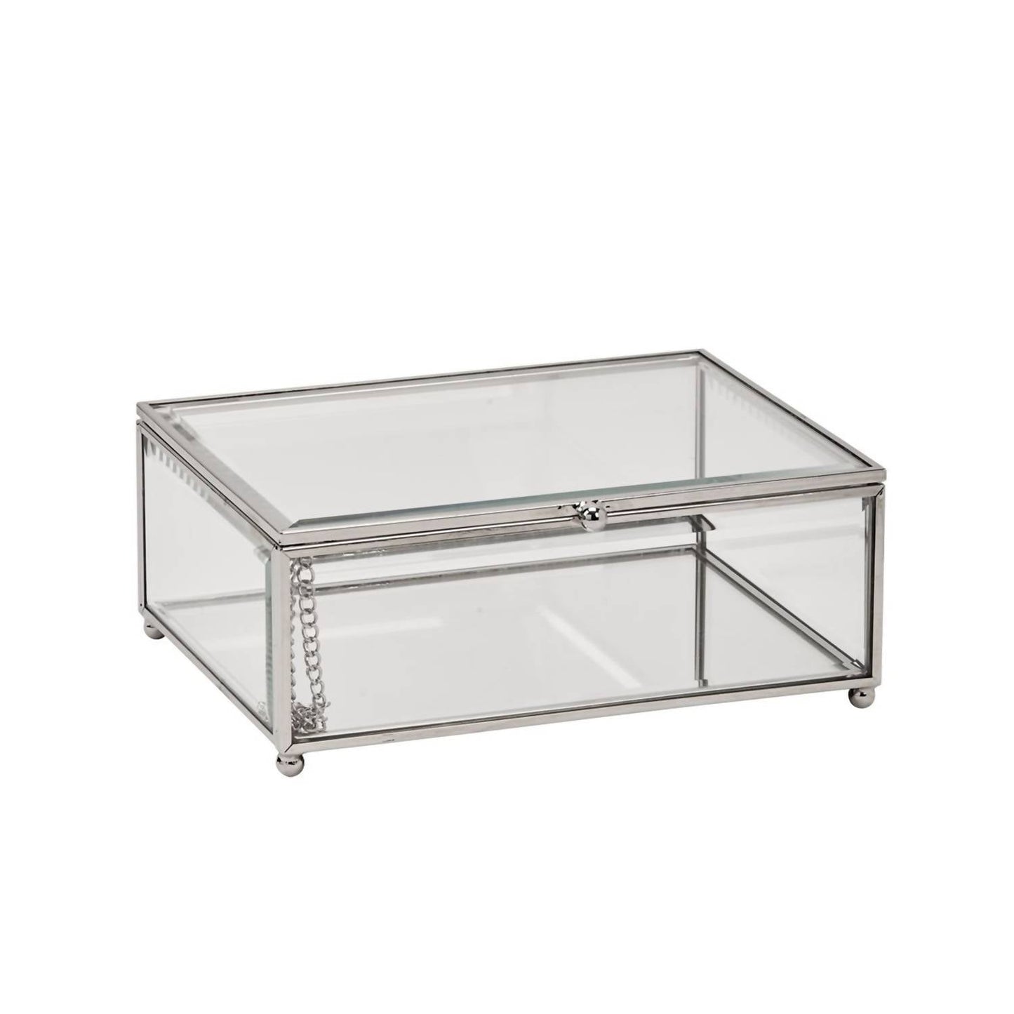 Creative Gifts International - Claro Hinged Glass Box
