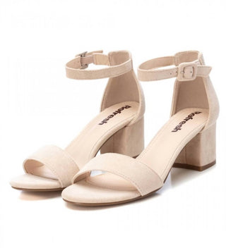 Xti - WOMEN'S BLOCK HEEL SUEDE SANDALS