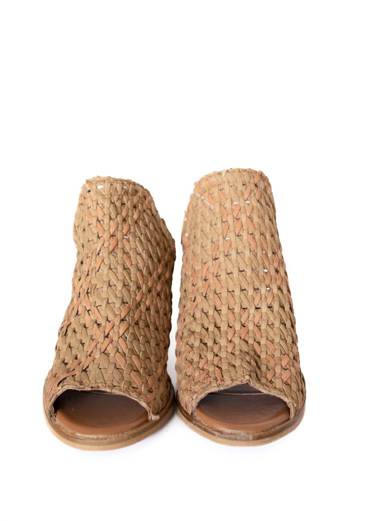 Volatile - Women's Veronique Woven Leather Mule