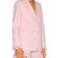 Something Navy - Blazer With Eyelet Cuffs