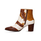 Myra - Women's Goldie Hair On Hide Tooled Boots