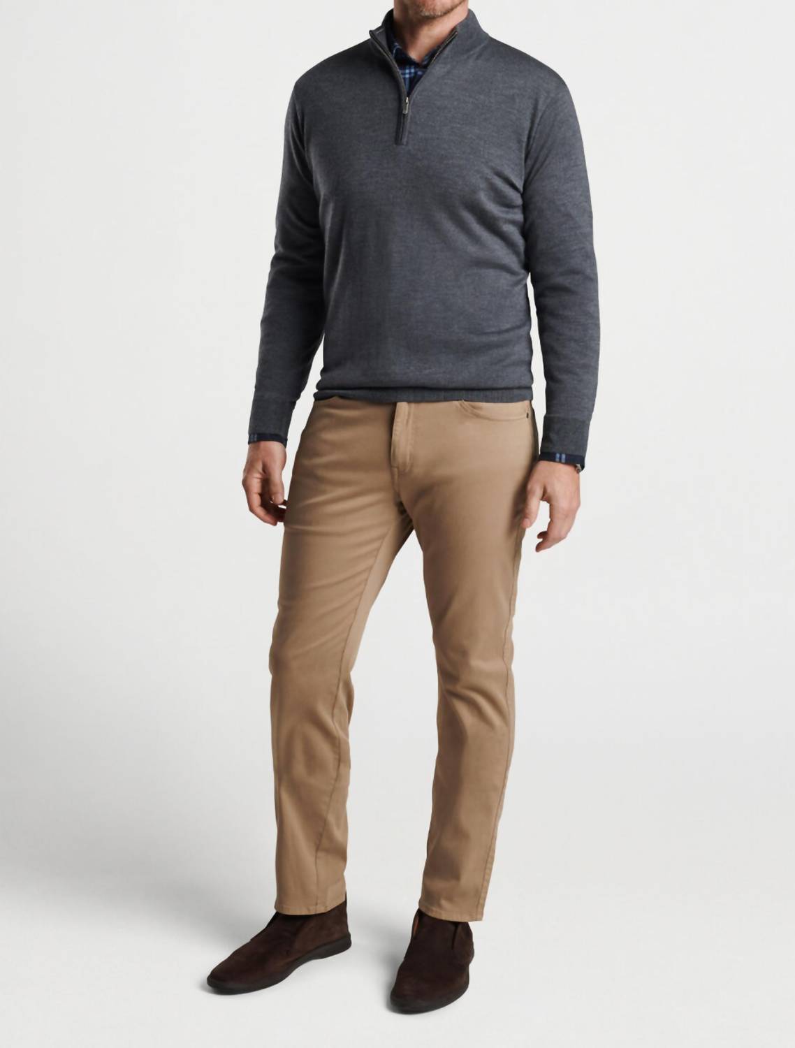 Peter Millar - Autumn Crest Quarter Zip Sweater