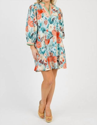 Entro - Fresh Start Floral Dress
