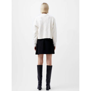 French Connection - Kitty Bobble Bow Cardigan