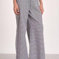 Elan - Gingham Wide Leg Pants