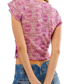 Free People - Oh My Baby Tee Top