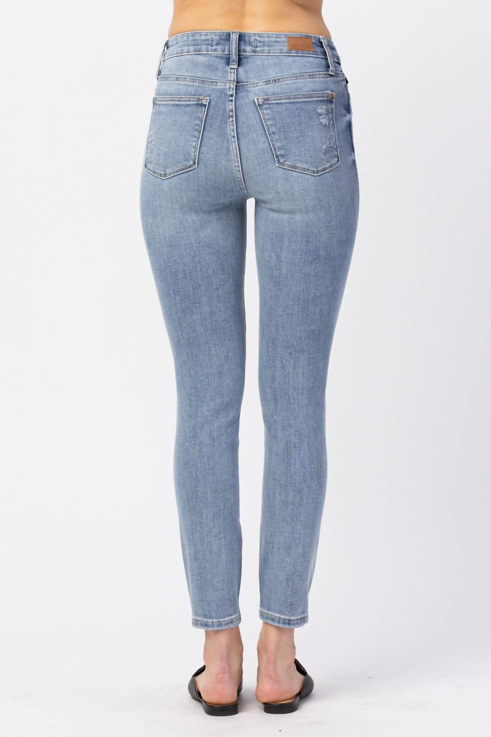 Judy Blue - Distressed Skinny Jeans