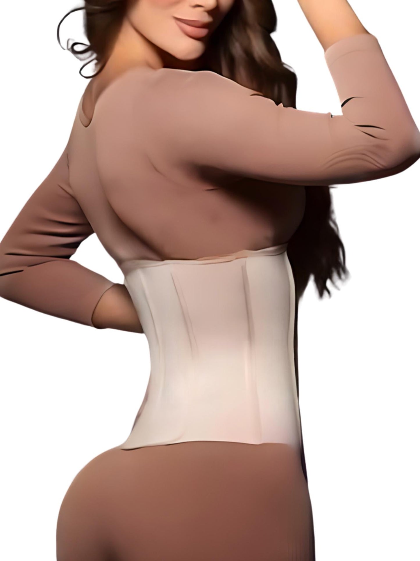 Siluets - High-Compression Waist Cincher with Double Lining and 100% Natural Latex