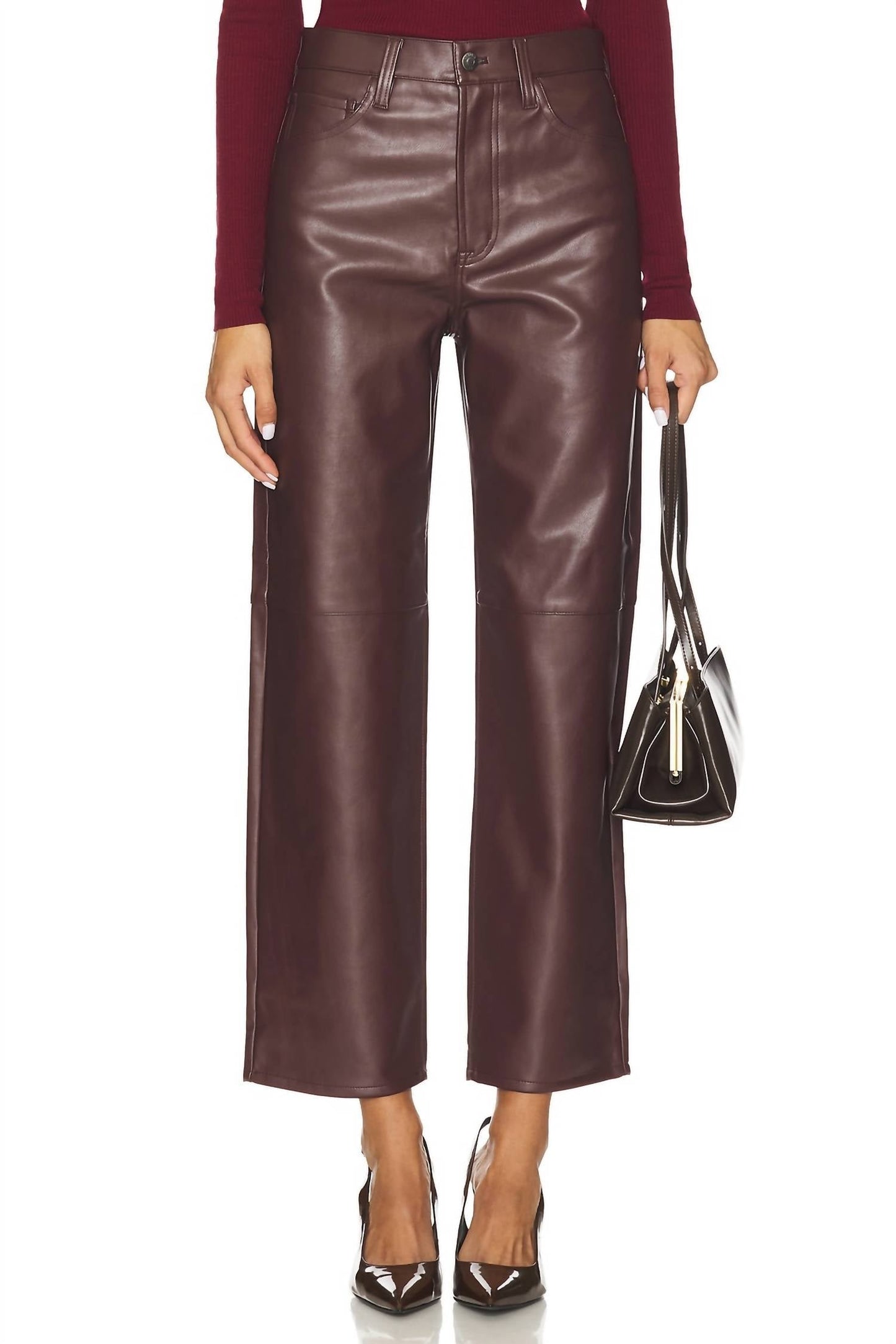 Pistola - Jett High Rise Bowed Straight Pant