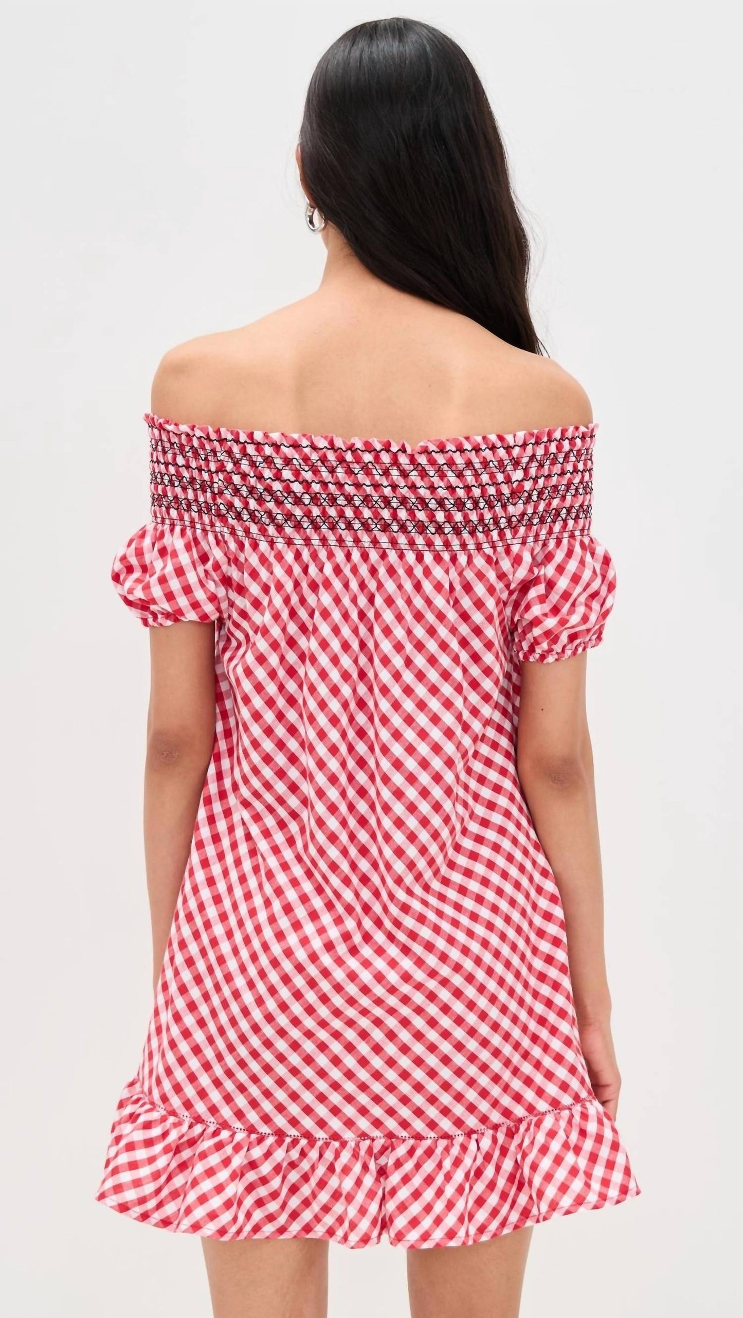 Frankies Bikinis - Ruby Poplin Mini Dress