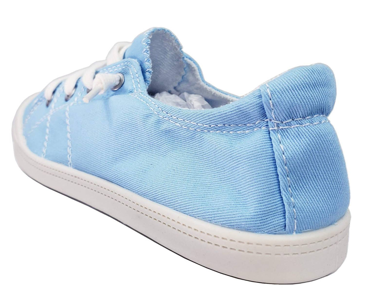 Forever Link - Women's Comfort Canvas Classic Lace Up Sneakers