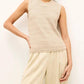 Marie Oliver - Nev Round Neck Sleeveless Top