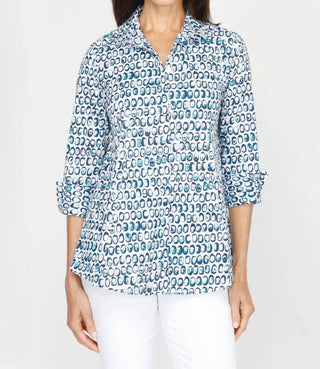 Habitat - Perfect Travel Dot Shaped Shirt - Plus