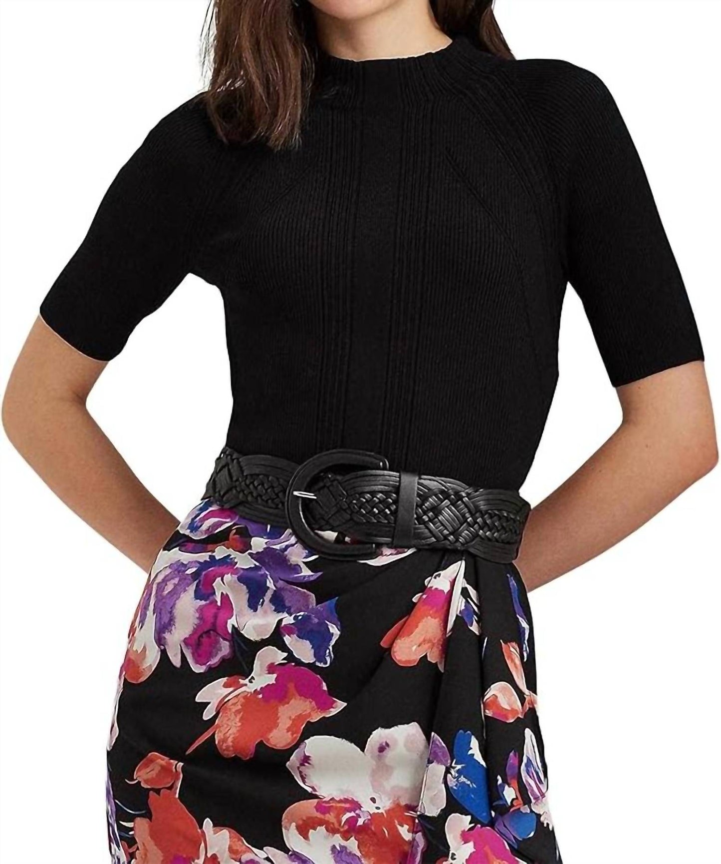 Ralph Lauren - Cropped Short Sleeve Sweater