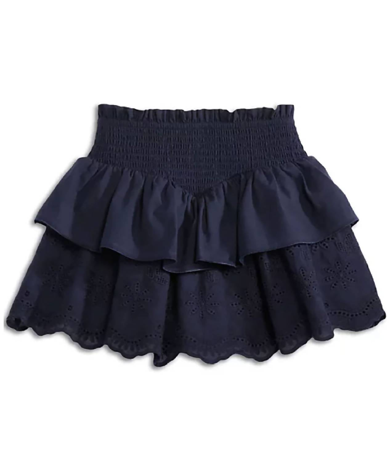 Katie J Nyc - Girl's Faye Eyelet Smock Skirt