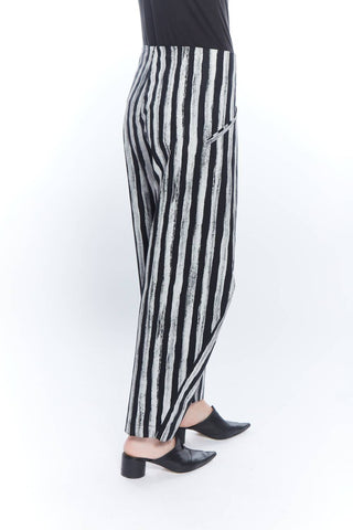 Matthildur - Orchid Stripe Cotton Pant