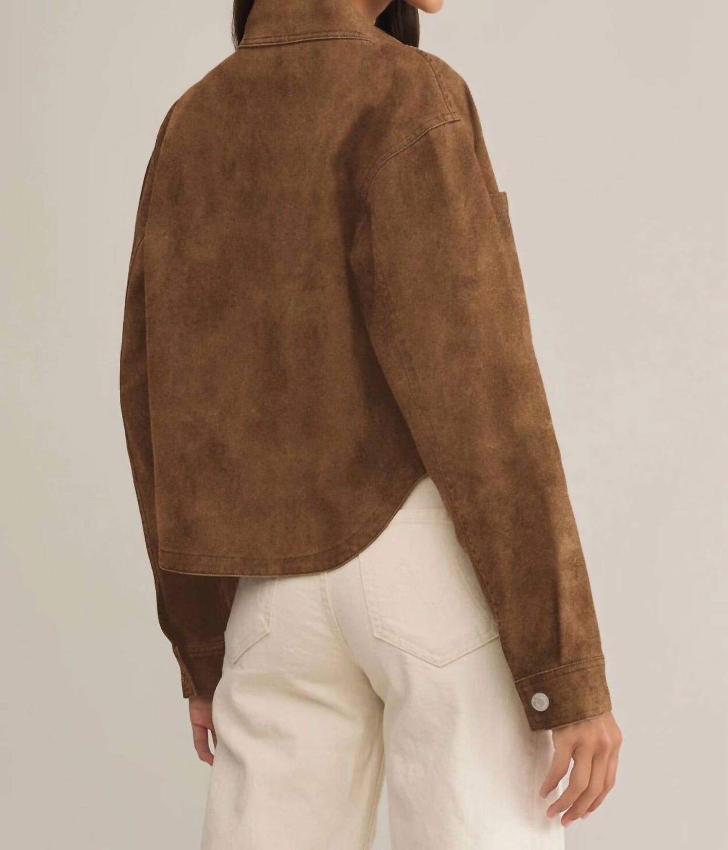 Z Supply - All Day Cropped Suede Jacket