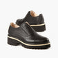 All Black - Women's Cowman Lugg Loafer