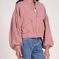 Elan - Mauve Balloon Jacket