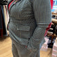 Aratta - Alaia Striped Denim Blazer