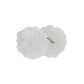 Floral Embellished Tab Top Solid Curtain Panel