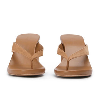 Tony Bianco - Women's Avanti Suede Wedge Thong Sandals