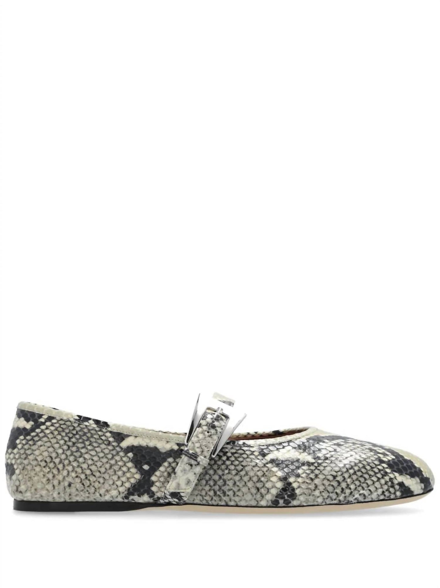 Paris Texas - Women's Sveva Buckle Ballet Flat